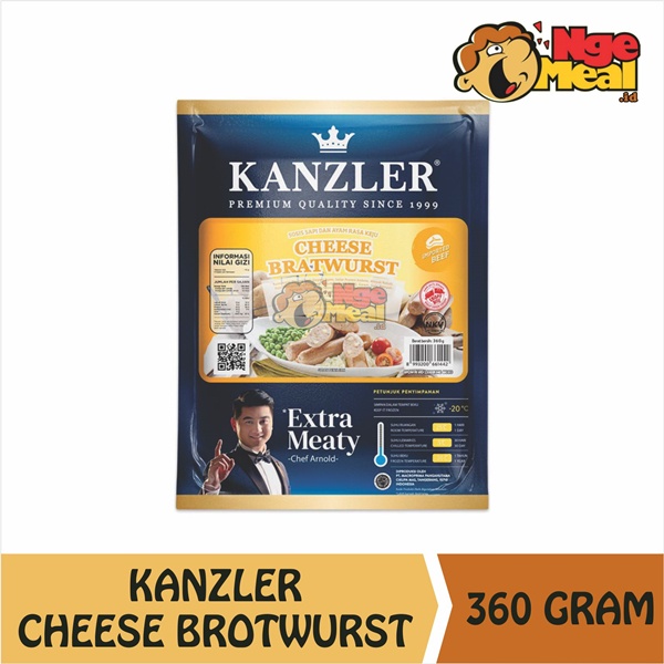 

KANZLER Cheese Bratwurst 360 Gram