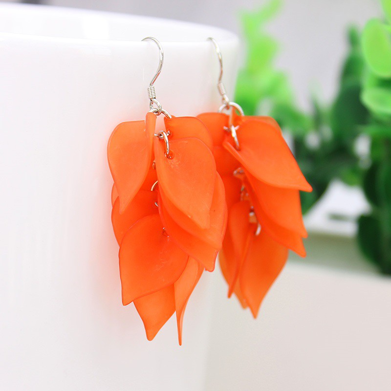 Anting Fashion Gaya Korea Model Daun Murah Berkualitas 139