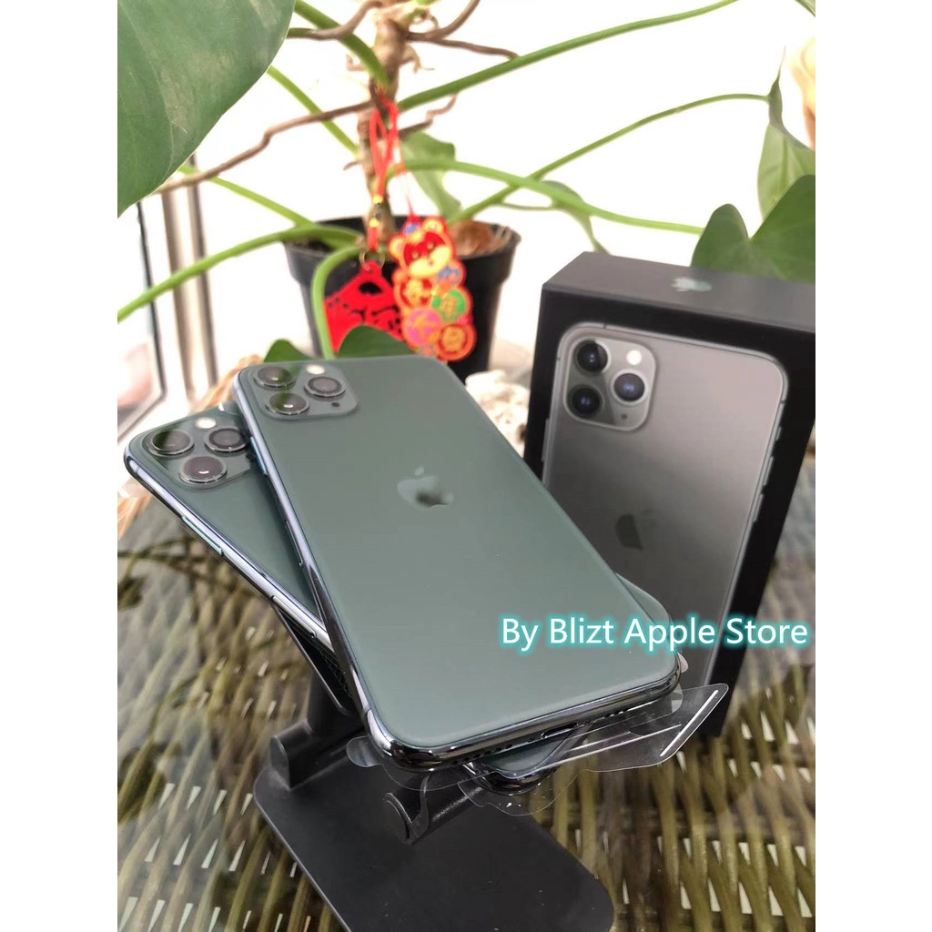 iPhone 11Pro 64GB  Fullset Silent original Second Mulus100% Like New 3utools All Green (Garansi 1 Bulan )