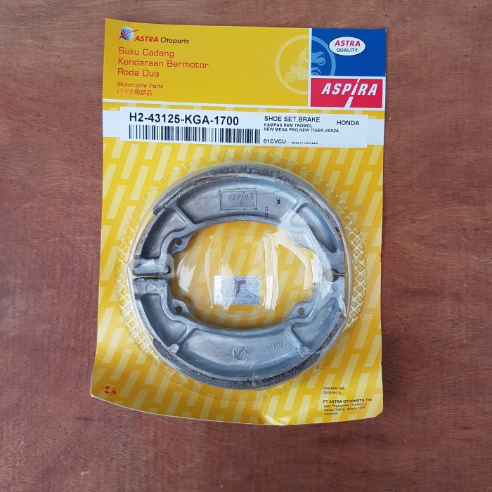 KAMPAS REM TROMOL KGA TIGER/MEGA PRO N 125/VERZA ASPIRA