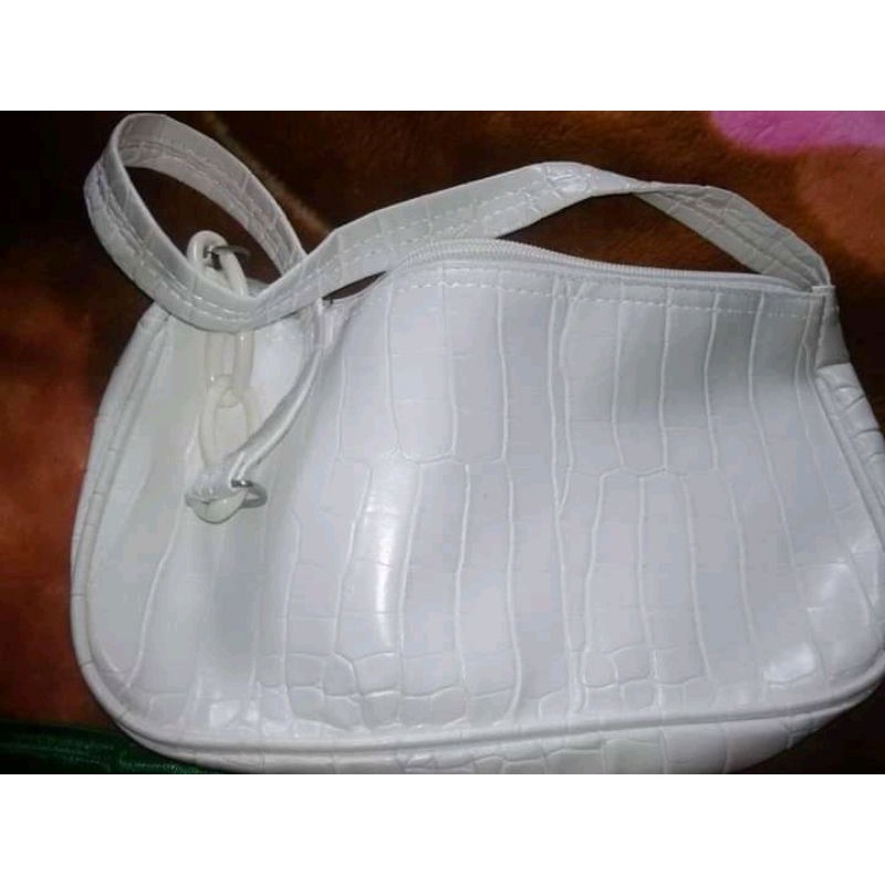 tas vintage croco