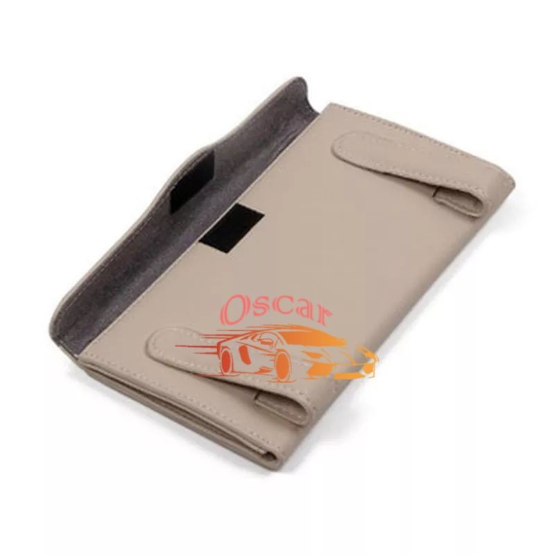 Tissue holder / tempat tissue mobil model jepit warna hitam / black/Cream