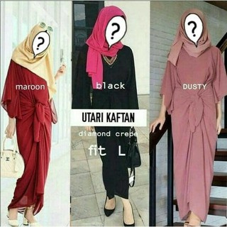 TERLARIS xl jumbo bigsize kaftan muslim maxy baju pesta