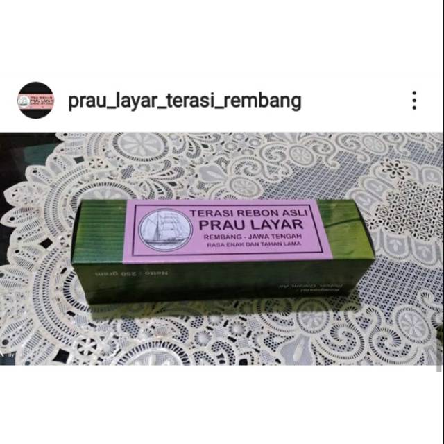 

Terasi Rembang Prau Layar
