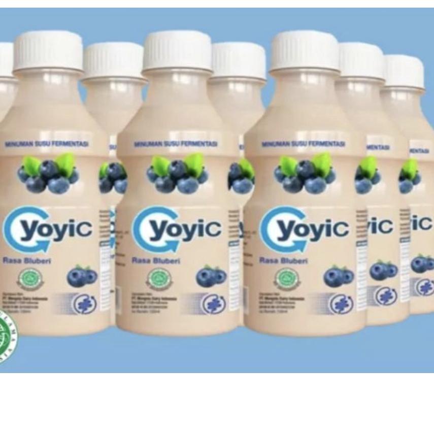 

⇷ Yoyic minuman fermentasi bluberry 130 ML / isi 6 botol
