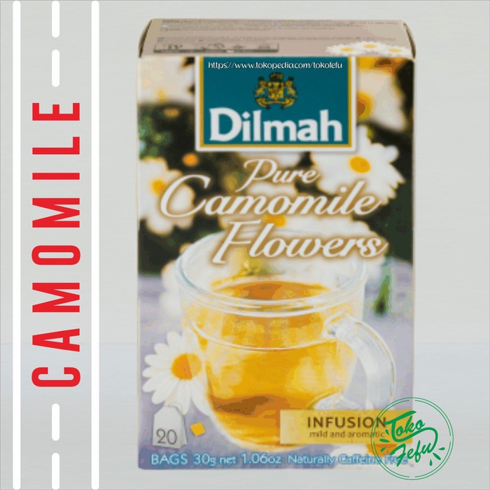 

Bb0621D Dilmah Camomile Flowers – Isi 20 Sachet / Teh Celup 0547771