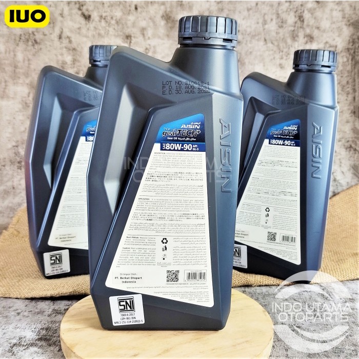 Oli Transmisi Manual 80W 90 API GL-5 AISIN Gear Oil 1Ltr