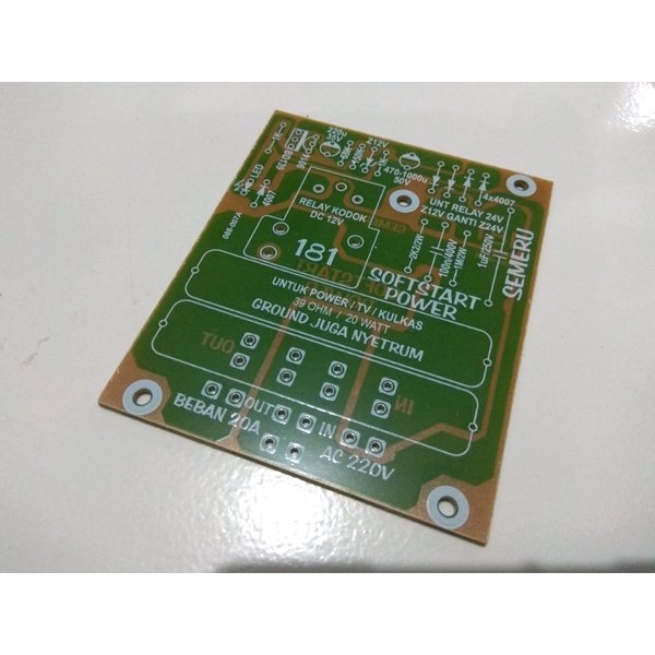 PCB Softstart Power Amplifier