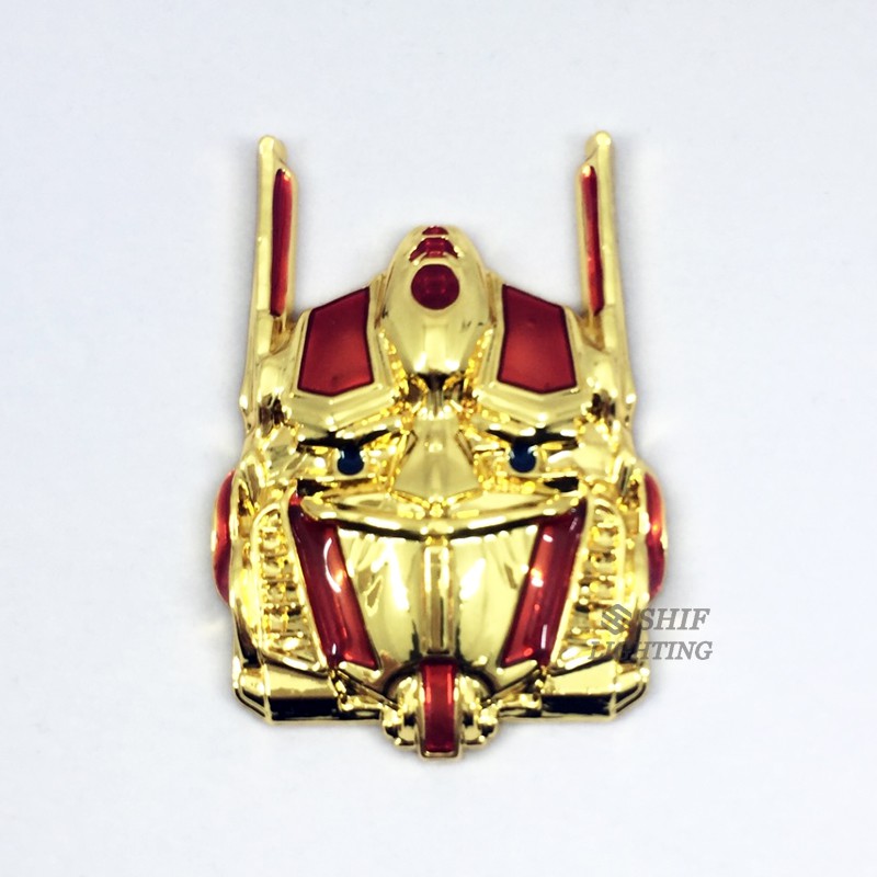 1pc Emblem Transformer 3D Bahan Metal Untuk Mobil / Truk