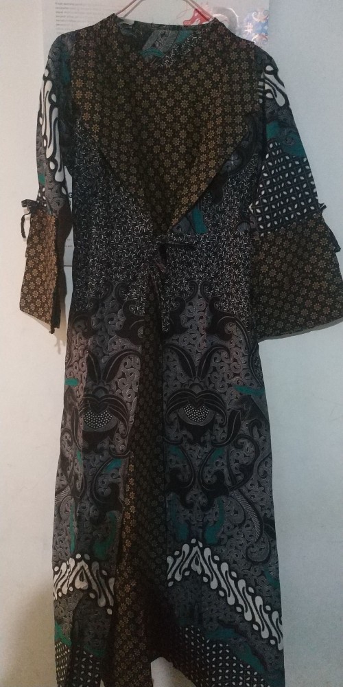 Gamis Batik Manggar, Padi,sekar,cantik,kubis,kipas,daun,kupu,nadine,gendis,kawung,termurah