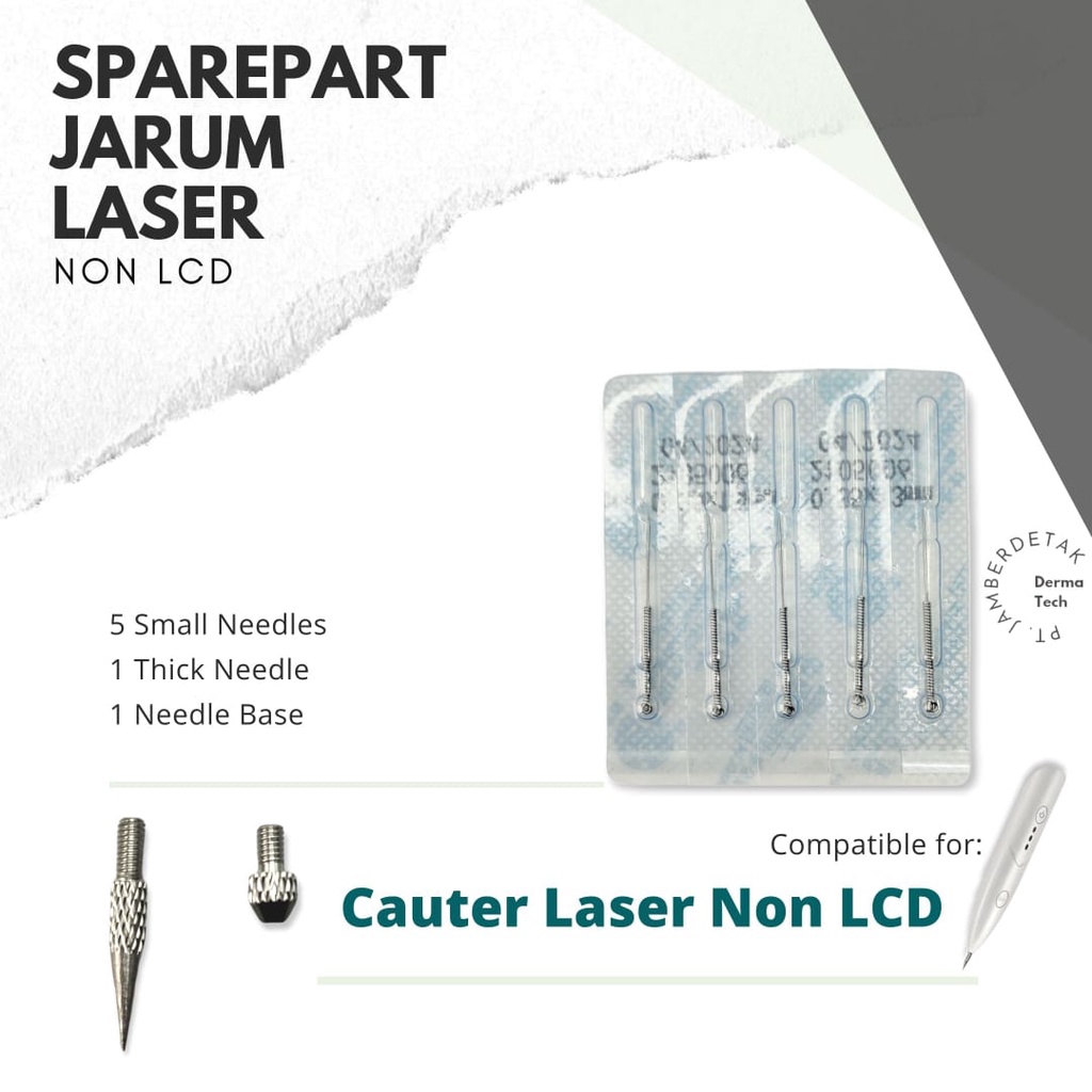 Needle jarum sparepart laser mole removal penghilang tato flek tai lalat kutil