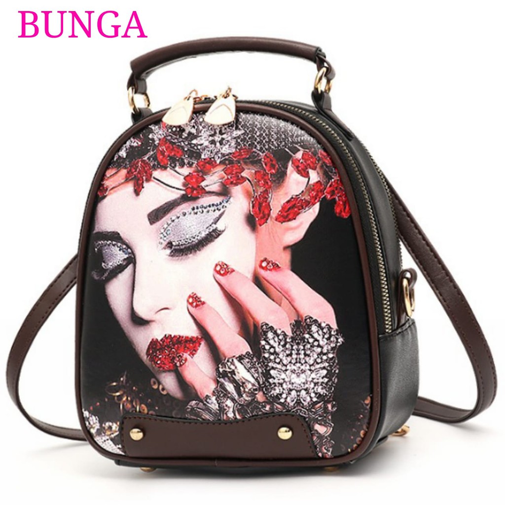 TFT AX9664 AX002 UB01 (1 KG MUAT 2) TAS IMPORT TAS WANITA TAS SELEMPANG SLING BAG JAKARTA IMPORT