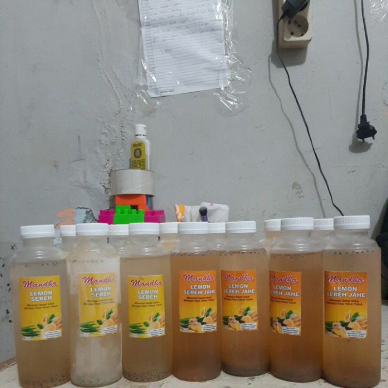 

Minuman herbal Lemon sereh&Lemon sereh jahe