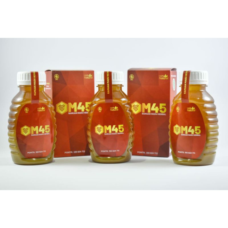 M45 Madu Herbal Anti Kolesterol