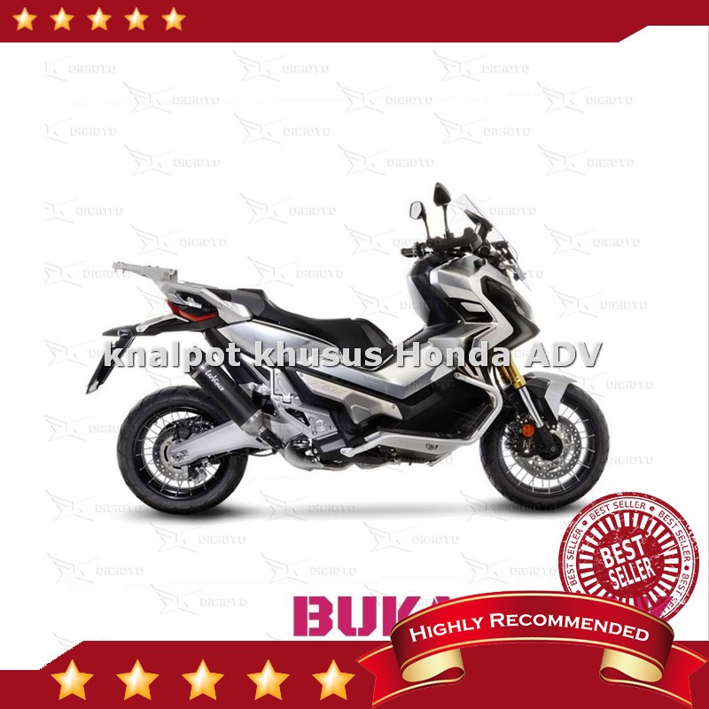 Promo Unik Leovince Nero SS Black Slip On Honda X ADV 2Y peda9 Berkualitas