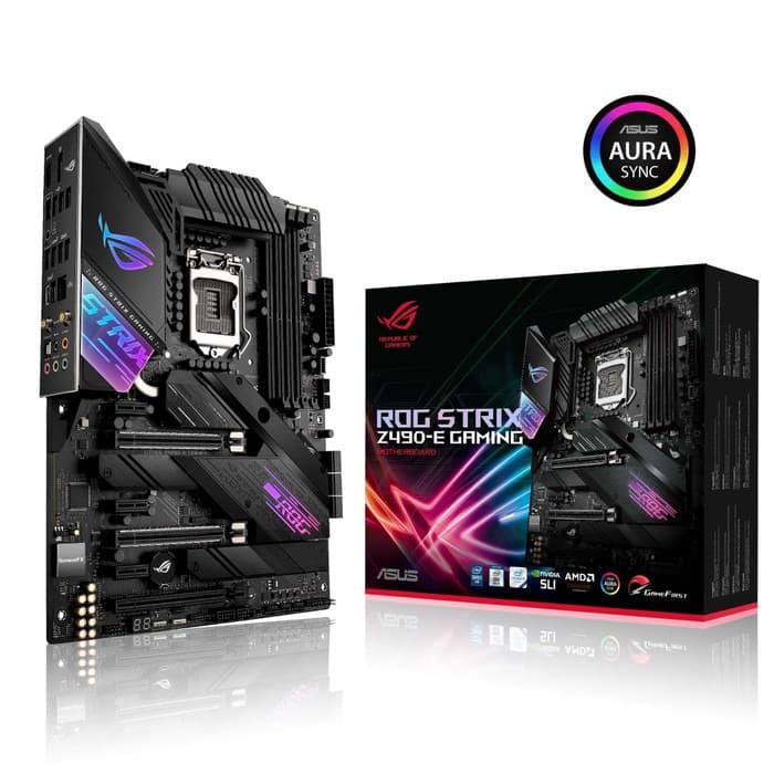 ASUS ROG STRIX Z490-E Gaming (LGA1200, Z490, DDR4, USB3.2, SATA3)