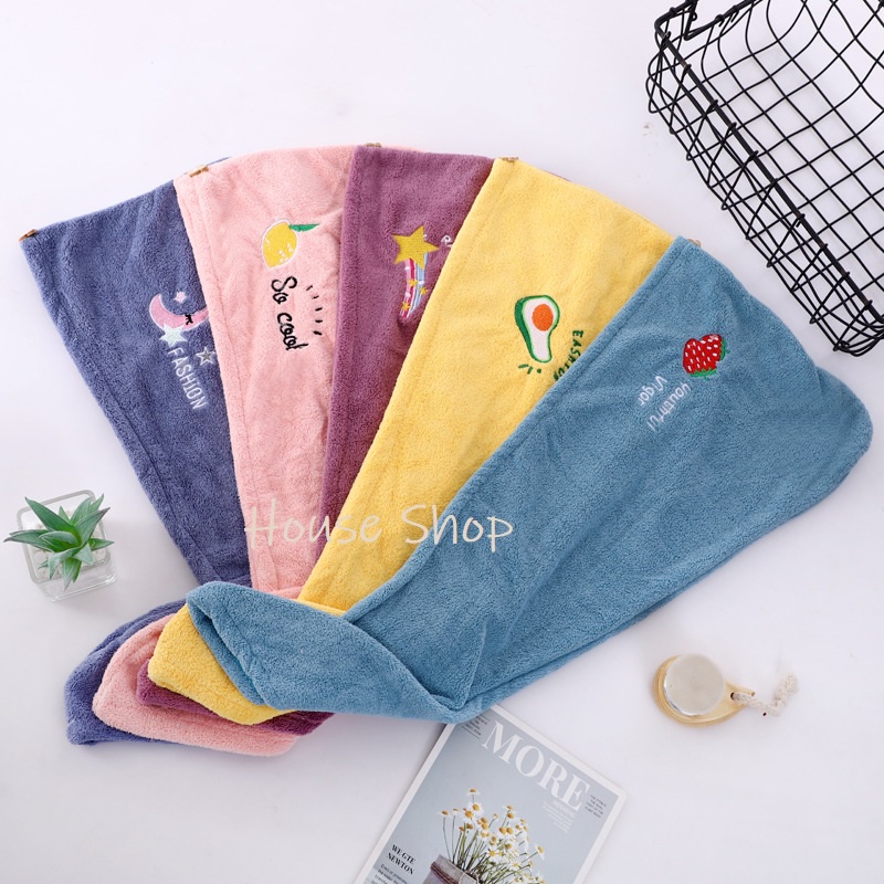 HS-0067 Handuk Keramas Cepat Kering Magic Towel-Handuk Keramas Microfiber-Handuk Keramas Kepala Magic