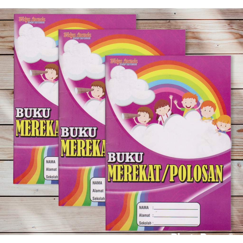 

Buku Merekat / Polos 16x21 cm isi 32 lembar - WIDYA ANANDA