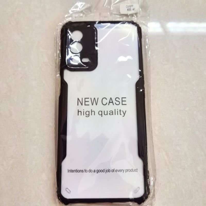 Case Oppo Reno 7 5G Reno7 4G / A55 / A58 / A76 / A78 5G / A96 4G / Reno 4 Pro Casing Bumper Fusion Anti Crack Xundd