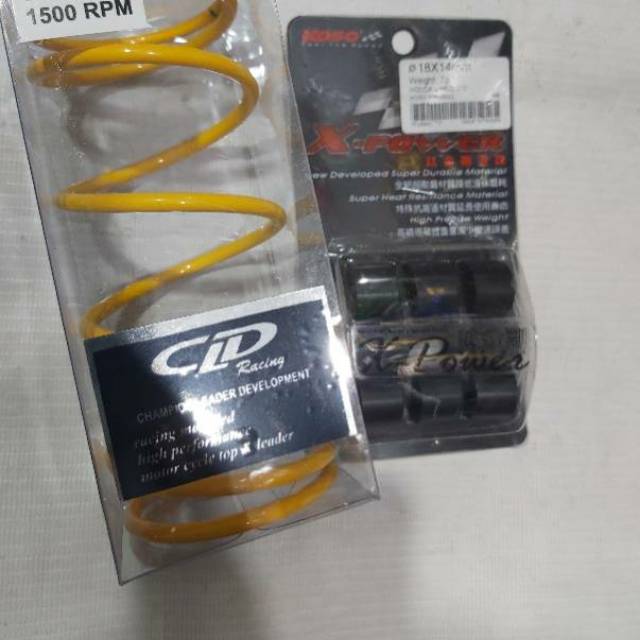 Per cvt roller koso vario 110 karbu old vario 110 cw per CLD roller 7 grm