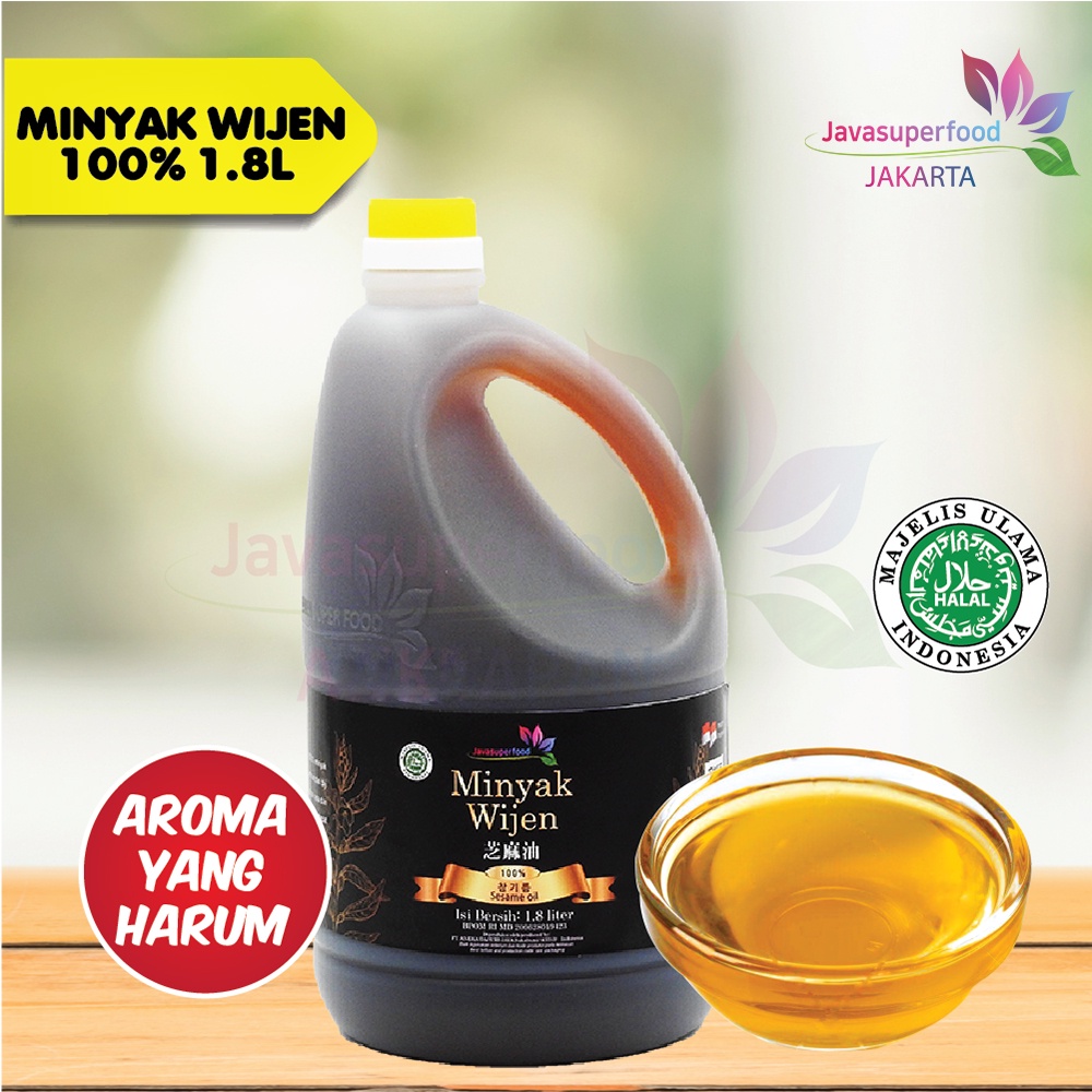 Minyak Wijen 100% 1.8 L / SESAME OIL KOREA