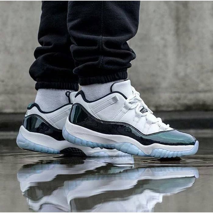 Jual  Sepatu Basket Nike Jordan 11 Low Premium Olahraga Sport Sneakers Pria  Murah