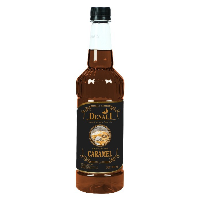 

DENALI CARAMEL SYRUP 750ML, CAMPURAN MINUMAN KAFE PREMIUM DLL