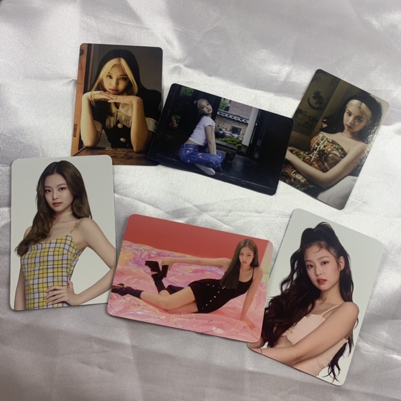 Blackpink Jennie Photocard Hello bubble mise en scene summer diary 2020 seoul black pink official