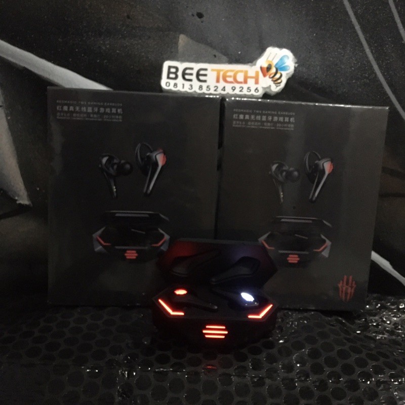RED MAGIC TWS GAMING EARPHONE NUBIA RED MAGIC 5S 5 5G WIRELESS BT