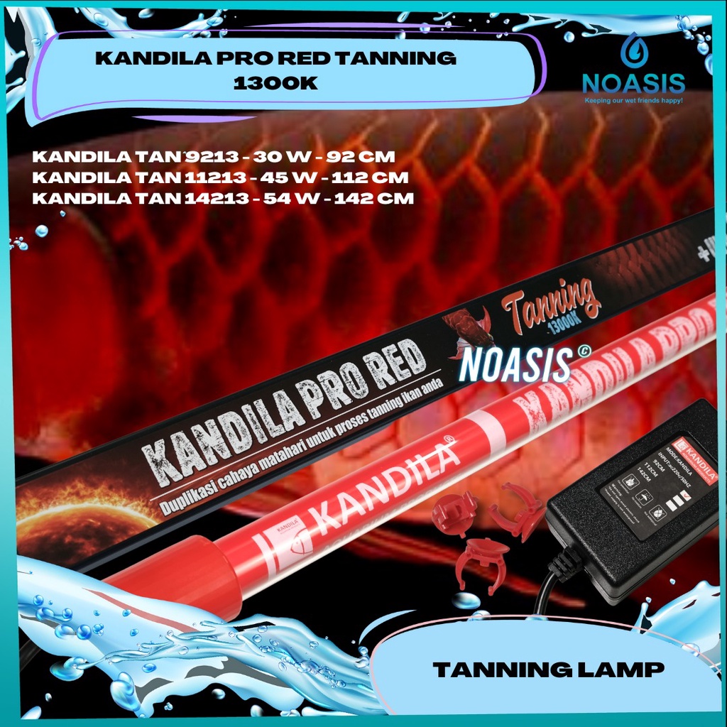 LAMPU KANDILA PRO RED TANNING 13000 K CELUP T5 AQUARIUM IKAN ARWANA