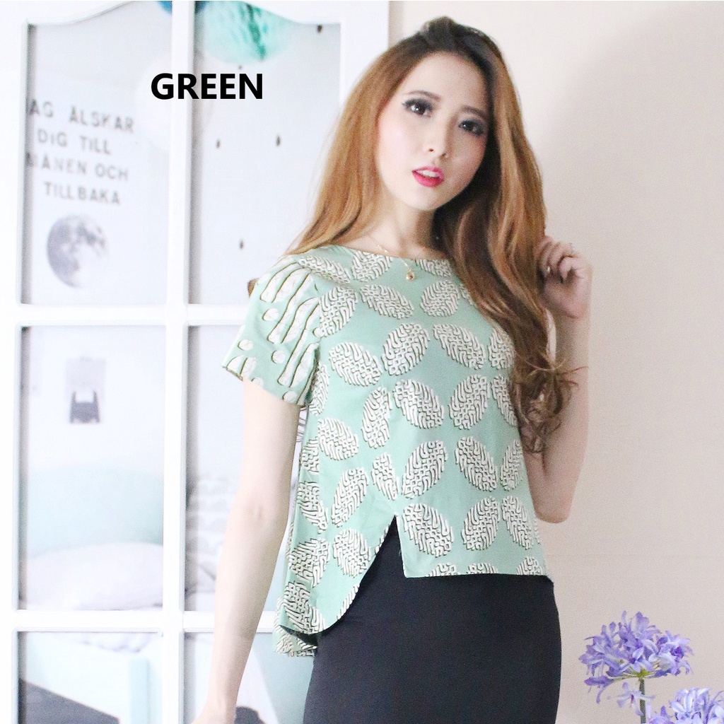 Homy - Tara Blouse Batik Wanita