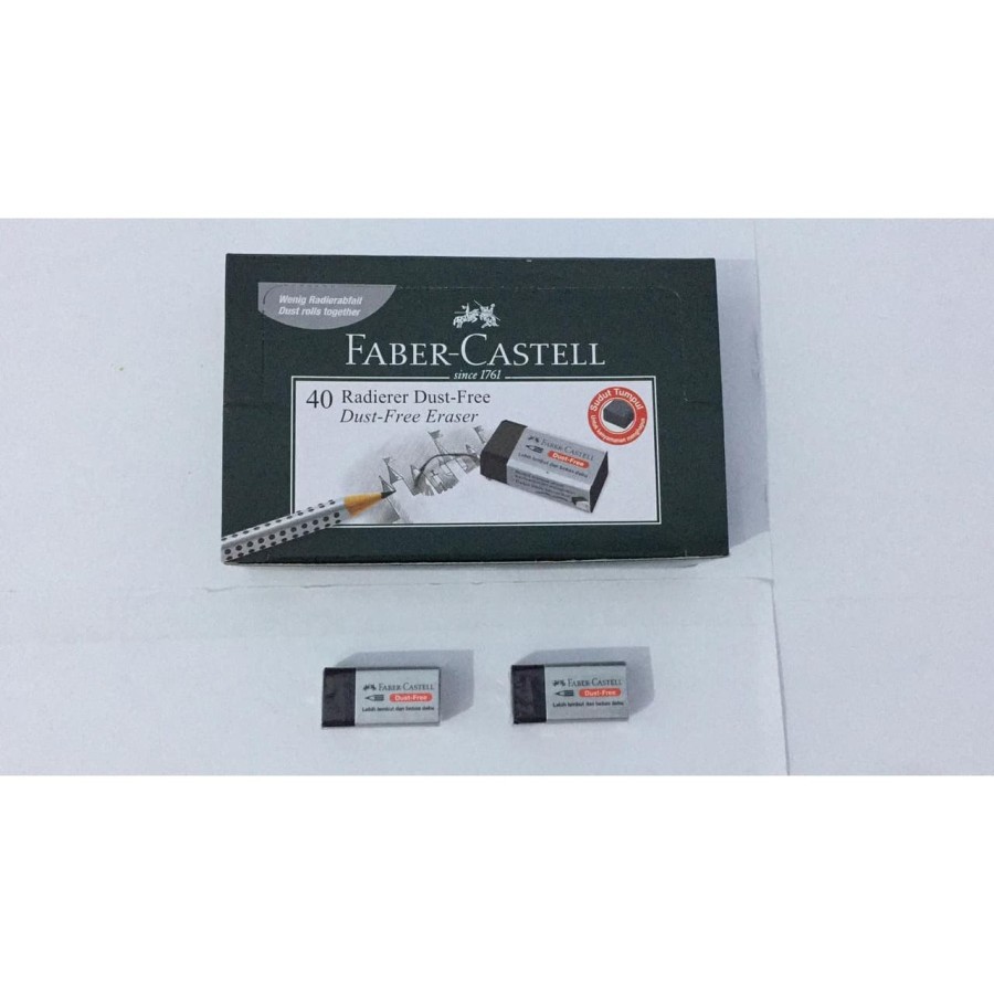 

Penghapus Pensil FABER CASTELL Dust-Free HItam