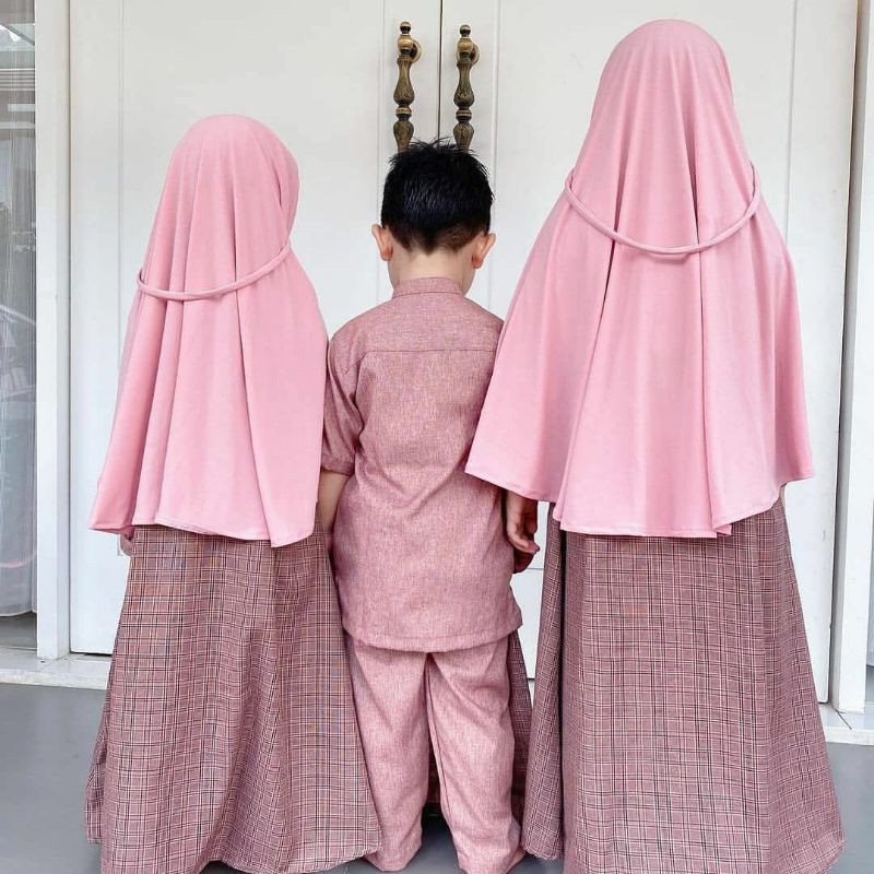 SALE - Maryama Kids Sofia Dress warna Raspberry