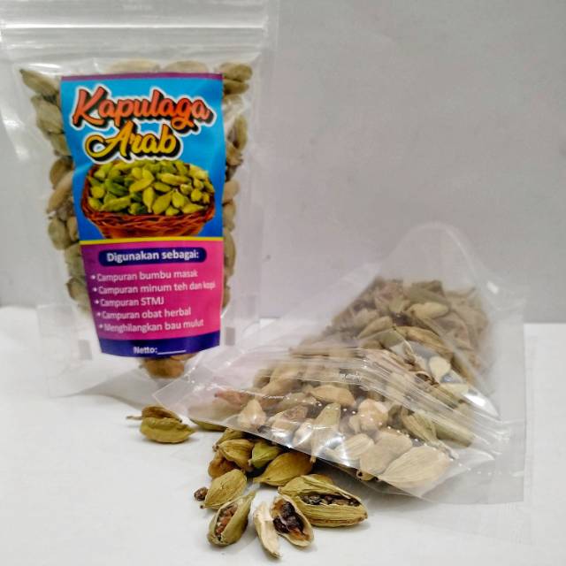 

Kapulaga Arab kapulaga hijau kapulaga segar Guatemala cardex (50gr)