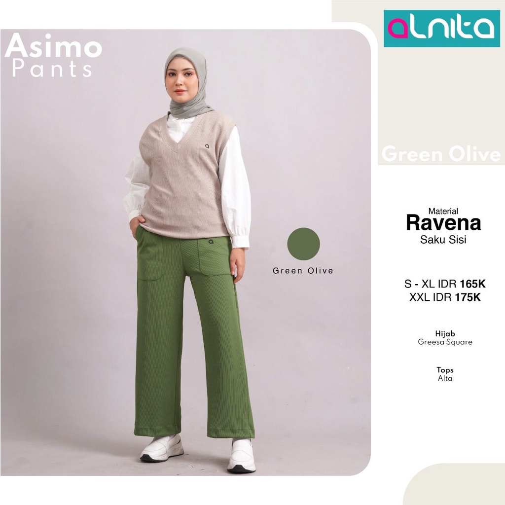 CELANA  WANITA DEWASA  ALNITA ASIMO PANTS PAKAIAN