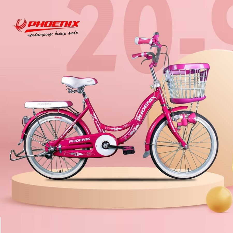 ORIGINAL CTB PHOENIX 99 Sepeda Mini Dewasa Cewek Sepedah Permpuan Terbaru City Bike