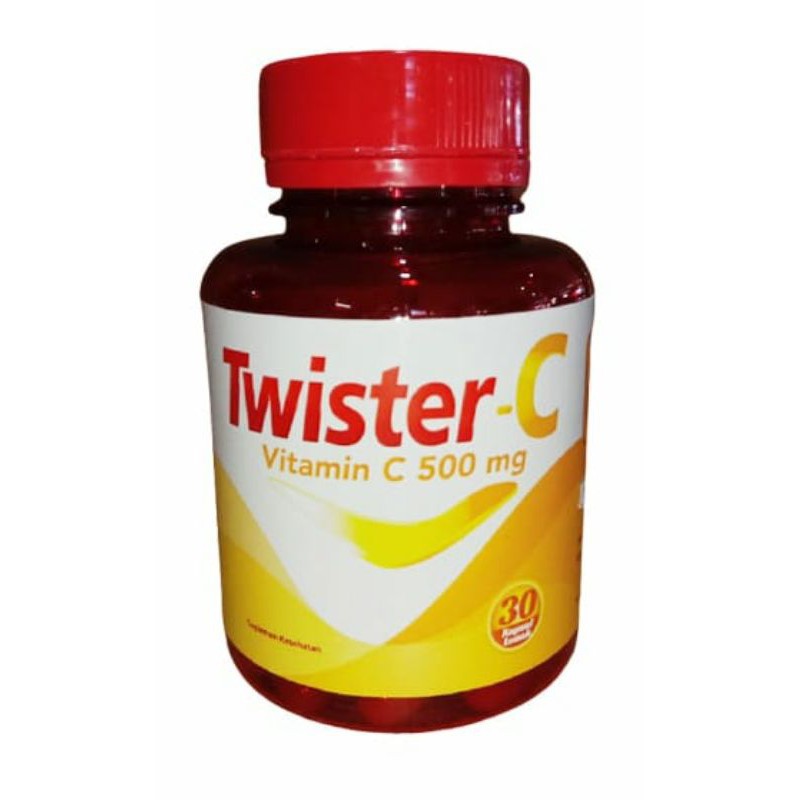 Twister-C vitamin C aman di Lambung isi 30kapsul