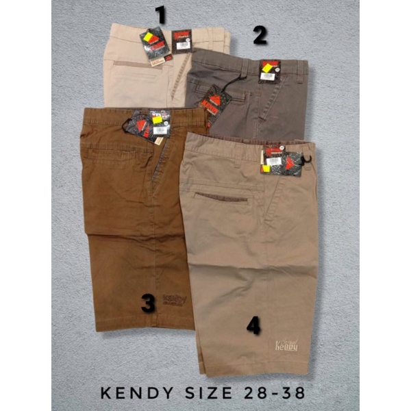 Celana Pendek Pria Kendy Katun