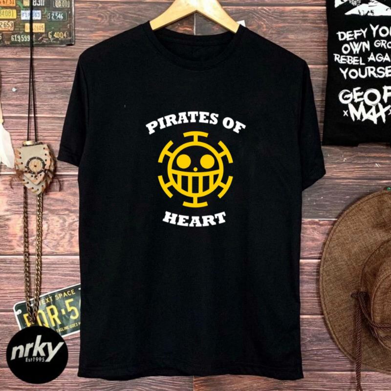 JSCLOTHING KAOS DISTRO COWOK CEWEK PIRATES OF HEART