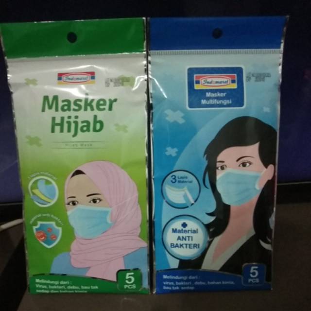  Masker  Hijab  dan Earloop Indomaret  Shopee Indonesia