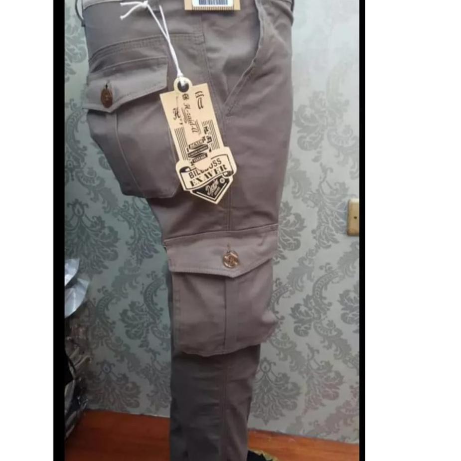 celana panjang cargo/ celana panjang chino/ celana gunung/ celana kantong banyak