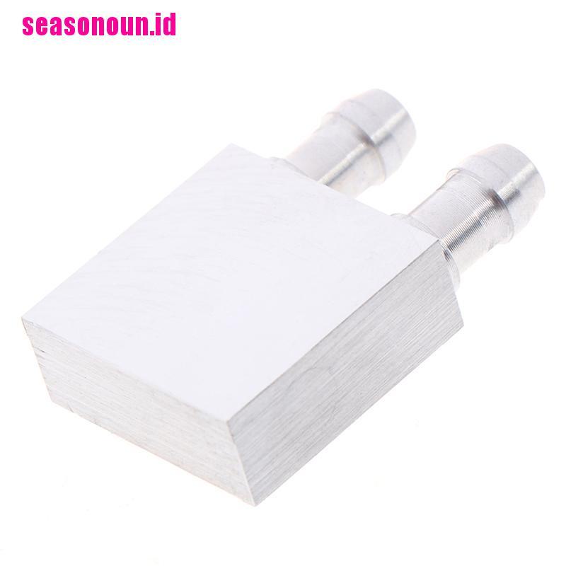 【seasonoun】Aluminium Water Cooling Heatsink Block Waterblock Liquid Cooler For