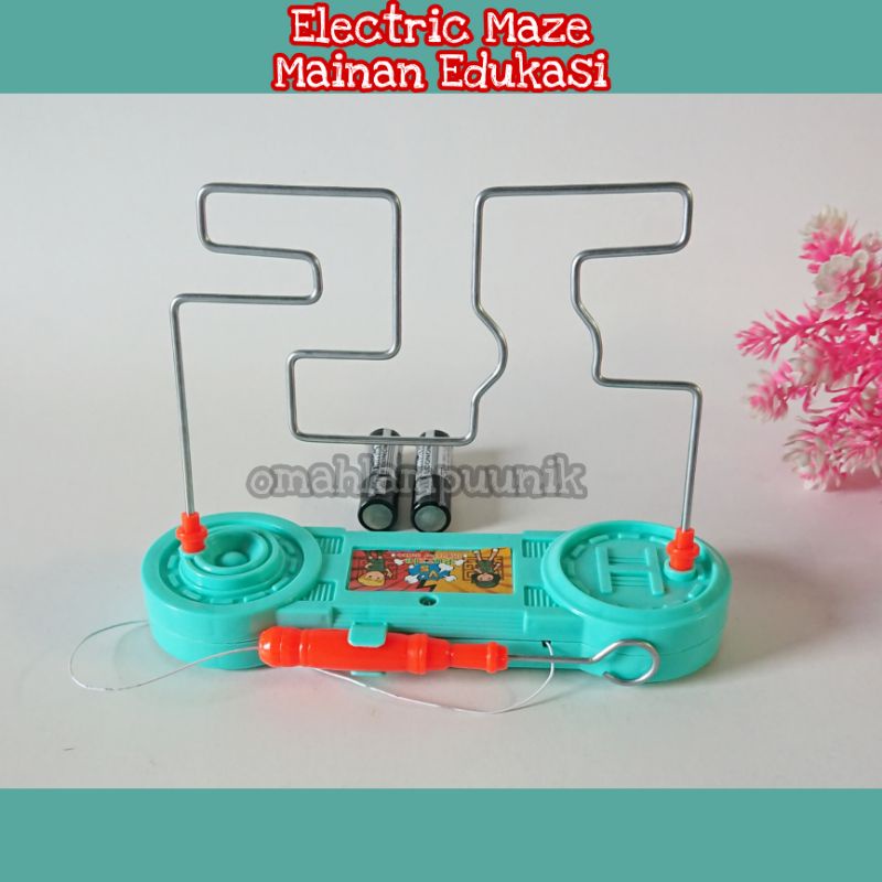 AJ Mainan Anak Edukasi Electric Touch Maze/ Mainan Elektric Maze Murah