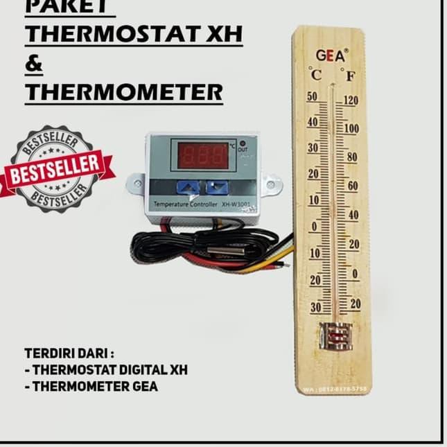 Thermostat Digital Termostat XH Termometer Thermometer Mesin Tetas