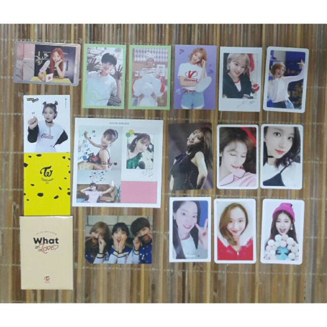 TWICE CLEARANCE PC Photocard Signal What is Love twicetagram merry happy twicecoaster lane official