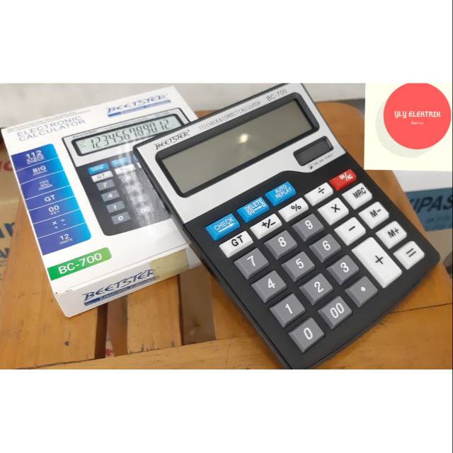 

ELECTRONIC CALCULATOR BEETSTER BC-700