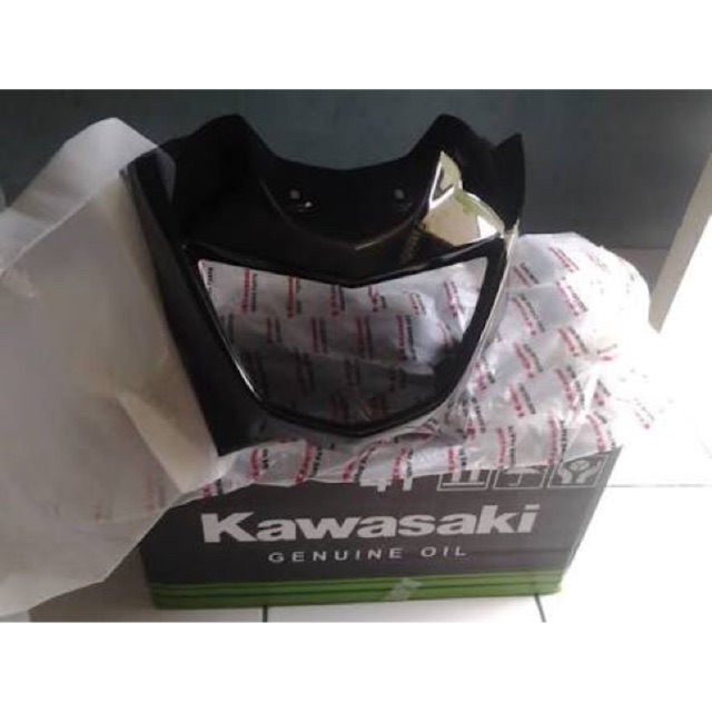 Kedok lampu ninja 150R super kips batok ninja 150R barong cover headlamp ninja 150R original