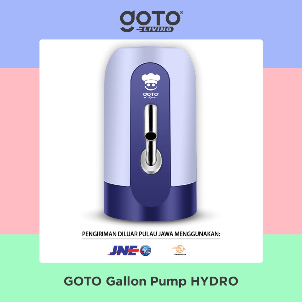 Goto Hydro Pompa Galon Elektrik Dispenser Air Minum Gallon