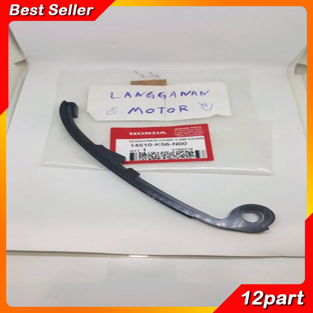 KARET TENSIONER LIDAH TENSIONER ATAS CB 150R LED CBR 150R LED SONIC 150 SUPRA GTR ORI AHM HQ