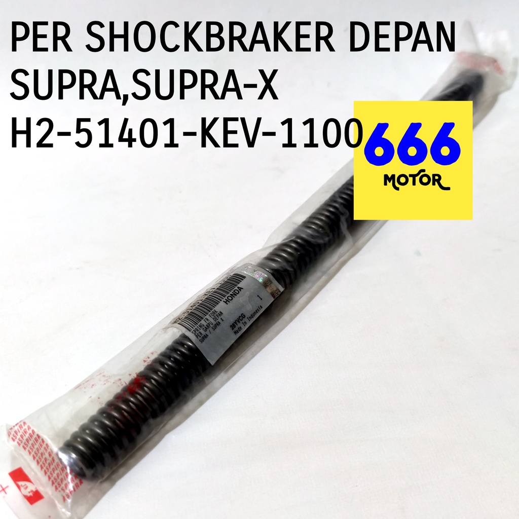 PER SHOCKBRAKER DEPAN SUPRA X 100 SUPRA FIT LAMA ASPIRA H2-51401-KEV-1100